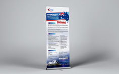 國際人才中介,移民易拉寶設(shè)計